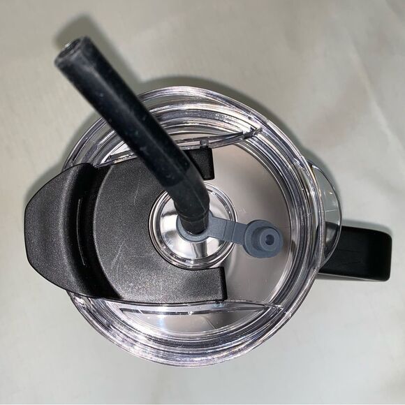 NEW Hydraflow Capri White 40 Tumbler Straw Handle Stainless Water Cold Hot Drink - Picture 12 of 16